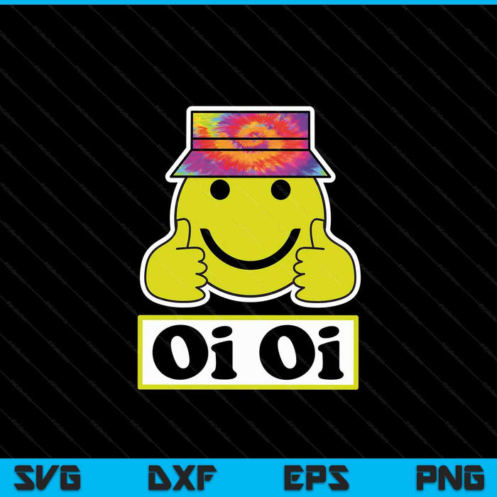 90s raver oi oi raving tie dye rave house music lover SVG cut file