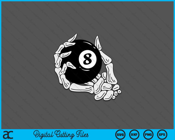 95 pool billiards vintage 8 eight ball, Halloween SVG cut file
