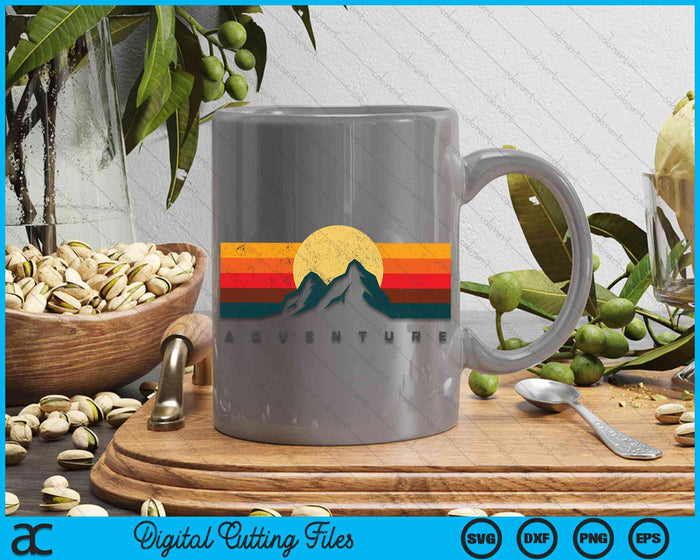 Adventure Outdoor Camping Hiking SVG PNG Digital Cutting Files