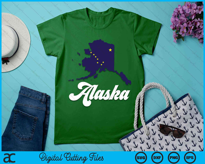 Alaska State The Last Frontier Alaska SVG PNG Digital Cutting File