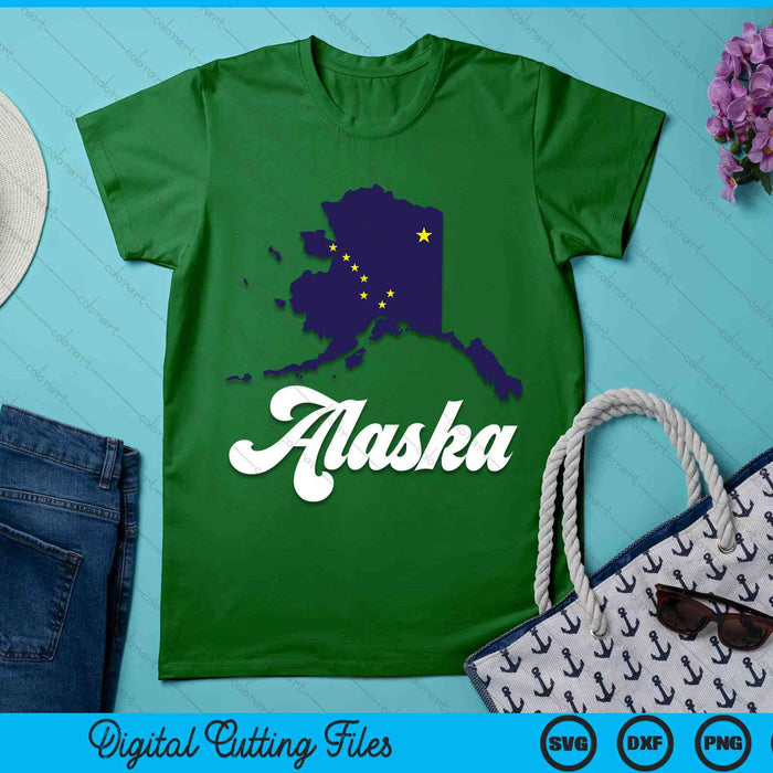 Alaska State The Last Frontier Alaska SVG PNG Digital Cutting File