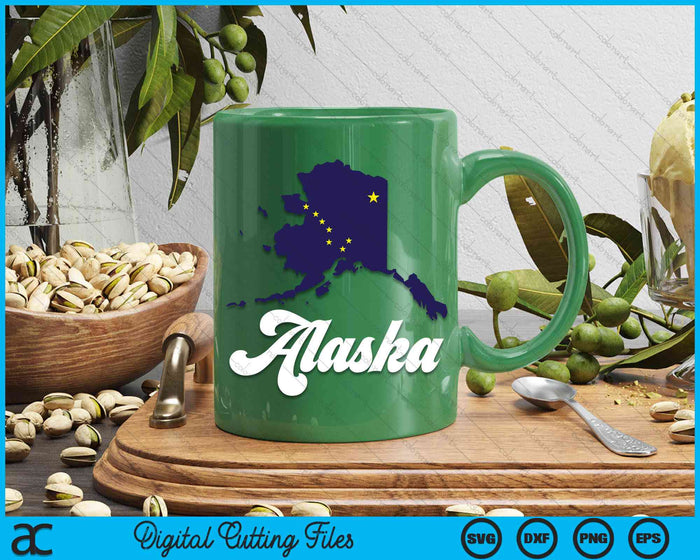 Alaska State The Last Frontier Alaska SVG PNG Digital Cutting File