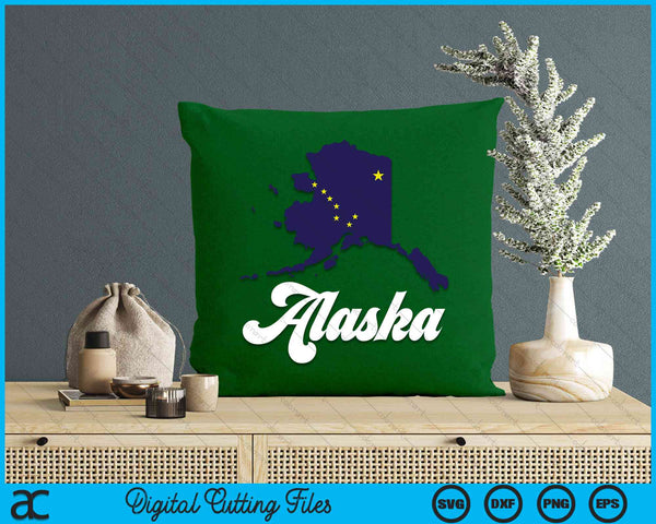 Alaska State The Last Frontier Alaska SVG PNG Digital Cutting File