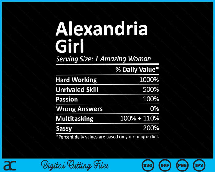 Alexandria Girl VA Virginia City Home Roots SVG PNG digitale snijbestanden