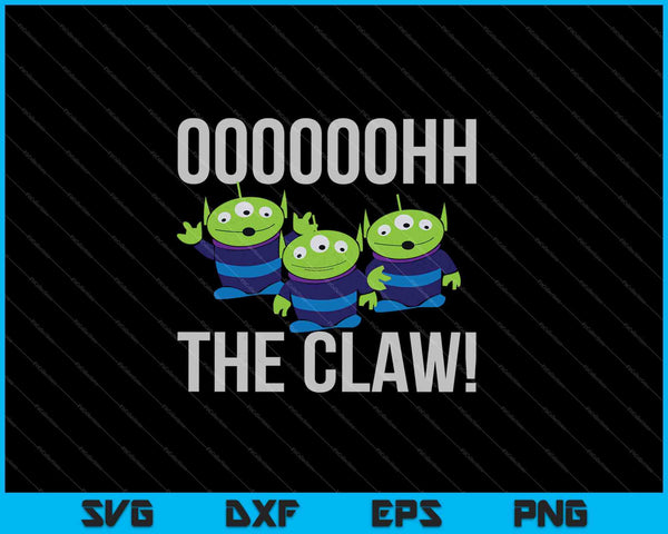 Alien The Claw SVG PNG snijden afdrukbare bestanden