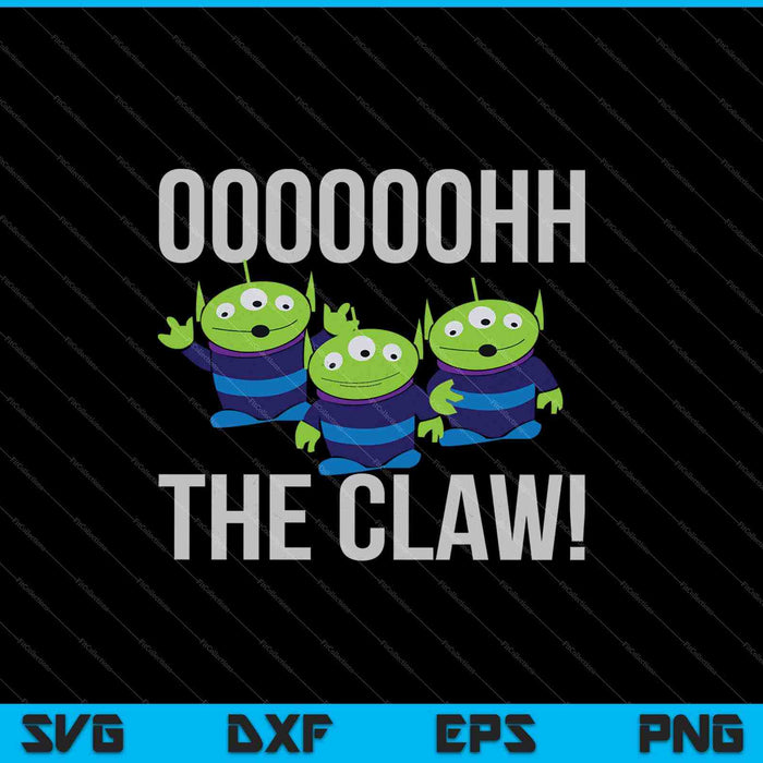 Alien The Claw SVG PNG snijden afdrukbare bestanden