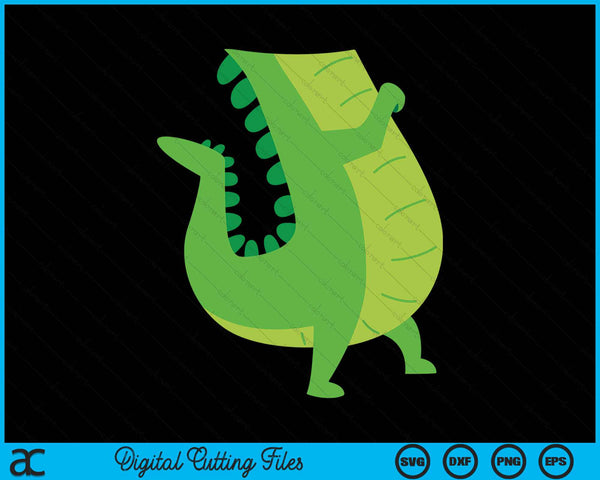 Alligator Costume Gator Crocodile Zoo Animal SVG PNG Digital Cutting Files