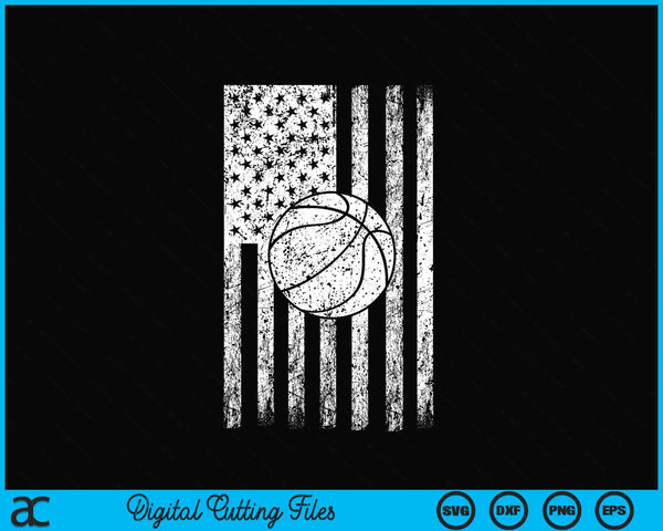 American Flag Sport Fan Basketball Game Design Gifts Phone Case SVG PNG Digital Cutting Files