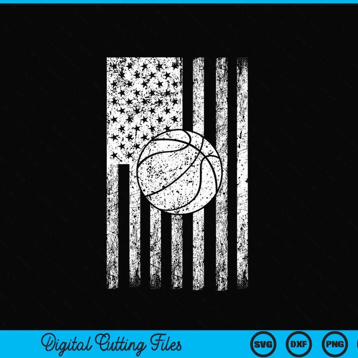 American Flag Sport Fan Basketball Game Design Gifts Phone Case SVG PNG Digital Cutting Files