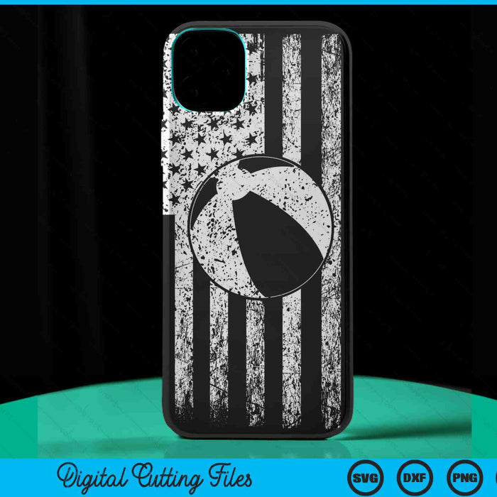 American Flag Sport Fan Beach Ball Game Design Gifts Phone Case SVG PNG Digital Cutting Files