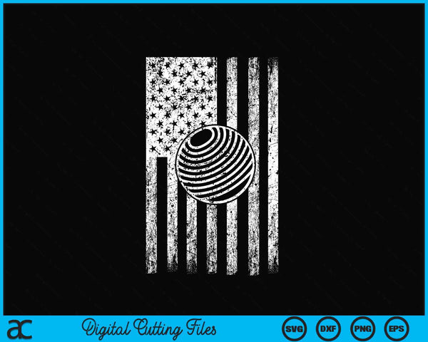 American Flag Sport Fan Dodgeball Game Design Gifts Phone Case SVG PNG Digital Cutting Files