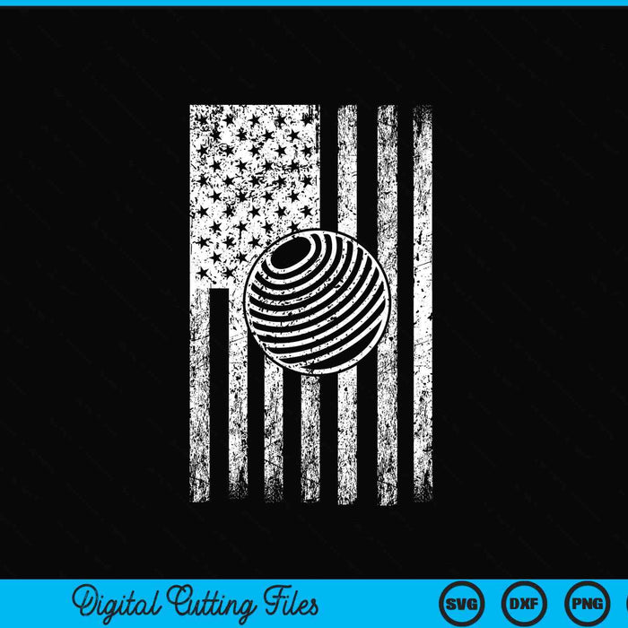 American Flag Sport Fan Dodgeball Game Design Gifts Phone Case SVG PNG Digital Cutting Files