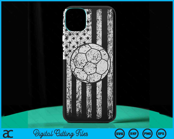 American Flag Sport Fan Handball Game Design Gifts Phone Case SVG PNG Digital Cutting Files - on a t-shirt