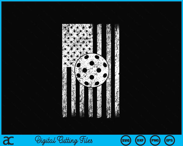 American Flag Sport Fan Pickleball Game Design Gifts Phone Case SVG PNG Digital Cutting Files