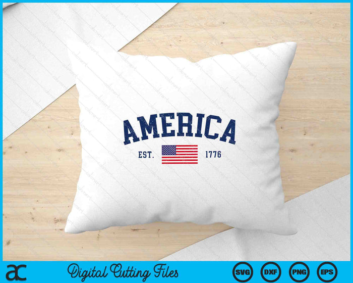American Flag USA United States Of America US 4th of July SVG PNG Digital Printable Files