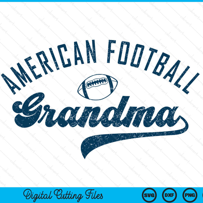 American football grandma daddy Father's Day SVG cut file