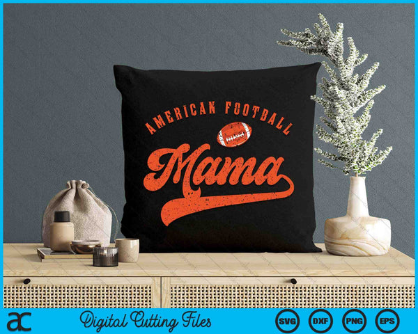 American Football Mama SVG PNG Digital Cutting File
