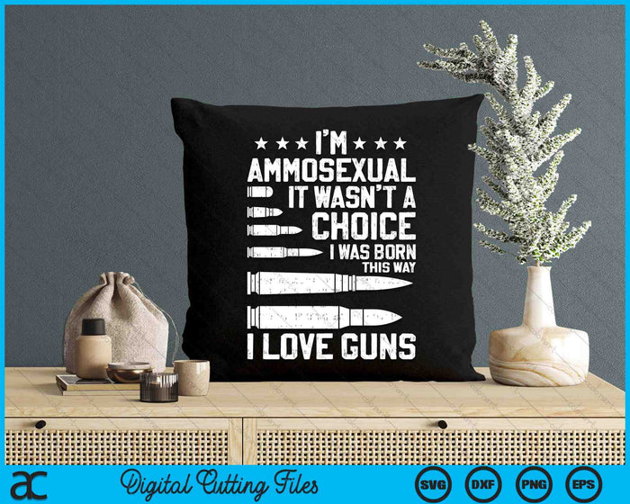 Munitie-seksuele kogels Love Pro Gun Lover Cool liefhebber geschenken SVG PNG digitale snijbestanden 