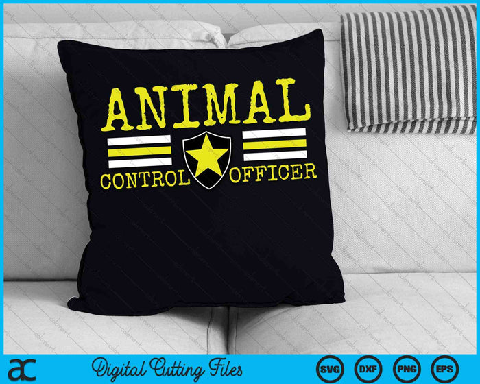 Animal Control Officer Rescue Uniform SVG PNG Digital Cutting Files