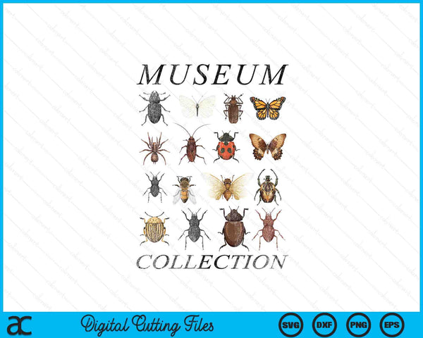 Animal Crossing Bugs Museumcollectie korte mouw SVG PNG digitale snijbestanden