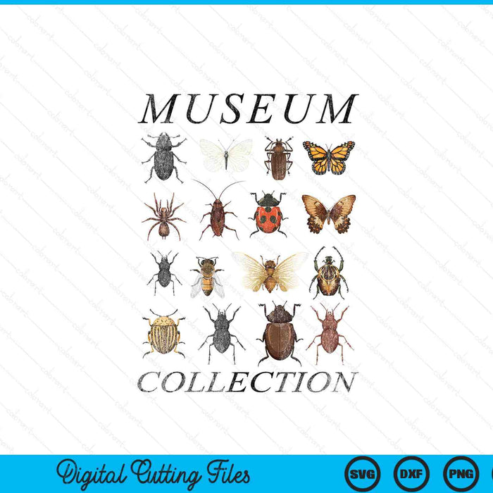 Animal crossing bugs museum collection short sleeve SVG cut file