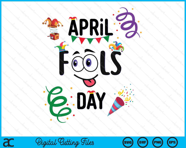 April 1st prank by April fools day SVG cut file