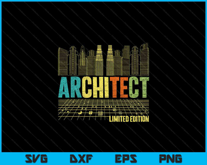 Architect Limited Edition Planner Architecture Building SVG PNG Digital Printable Files
