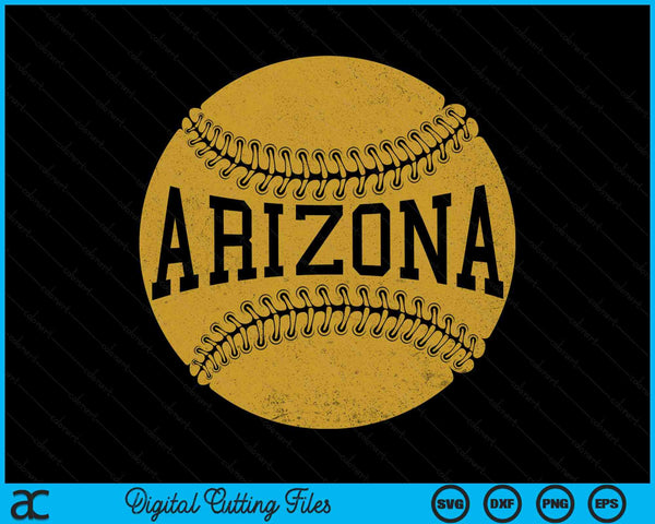 Arizona honkbal fan SVG PNG digitale snijbestanden 