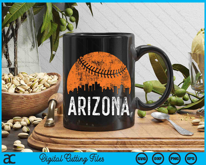 Arizona Skyline Arizona Baseball SVG PNG Printable Cutting Files