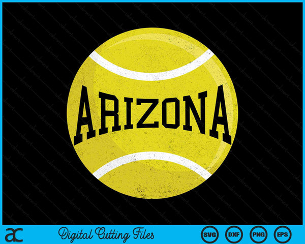 Arizona Tennis Fan SVG PNG Digital Cutting Files