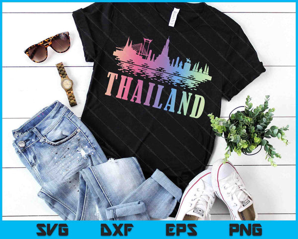 Asian Travel Bangkok Thai Gift Thailand SVG PNG Digital Printable Files