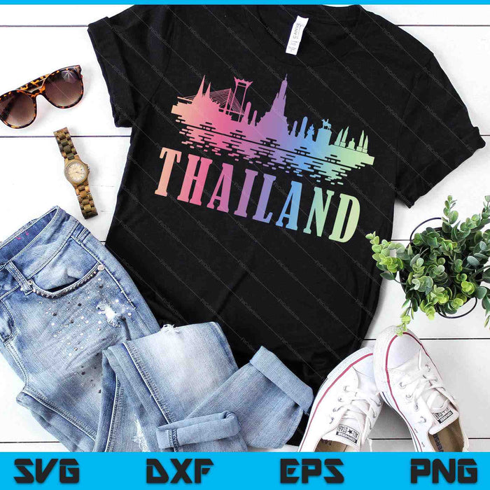 Asian Travel Bangkok Thai Gift Thailand SVG PNG Digital Printable Files