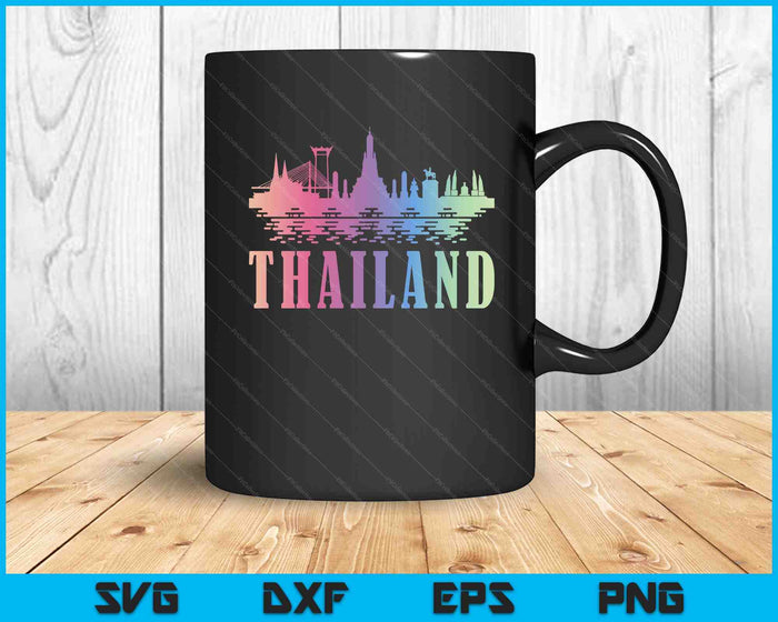 Asian Travel Bangkok Thai Gift Thailand SVG PNG Digital Printable Files
