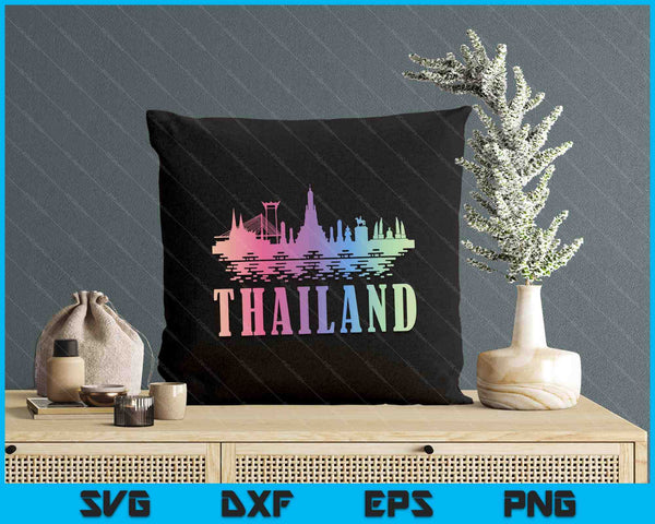 Asian Travel Bangkok Thai Gift Thailand SVG PNG Digital Printable Files