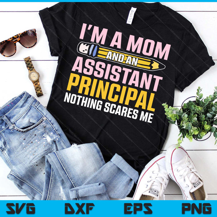 Assistant Principal Vice-Principal Headmasters Mother's Day SVG PNG Digital Printable Files