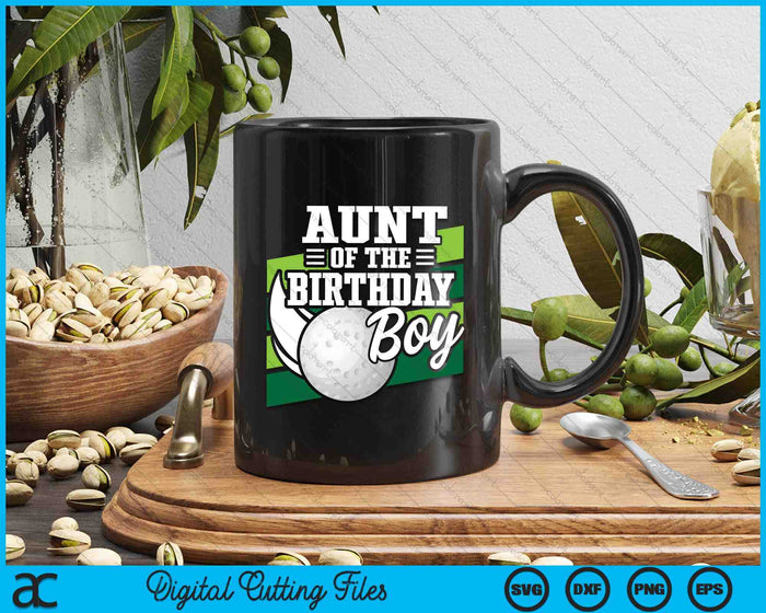 Aunt Of The Birthday Boy Hockey Lover Birthday SVG PNG Digital Printable Files