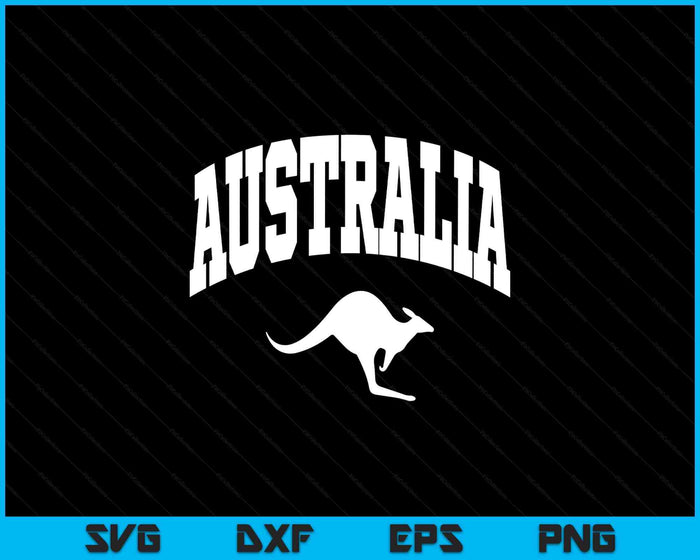 Australia Kangaroo Aussi Outback Down Under Australian SVG PNG Digital Printable Files