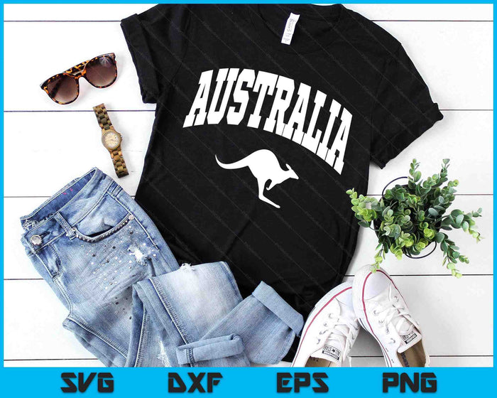 Australia Kangaroo Aussi Outback Down Under Australian SVG PNG Digital Printable Files