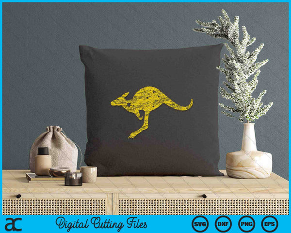 Australia Kangaroo Aussie Roo Flag Goundel Sports Military SVG PNG Digital Printable Files