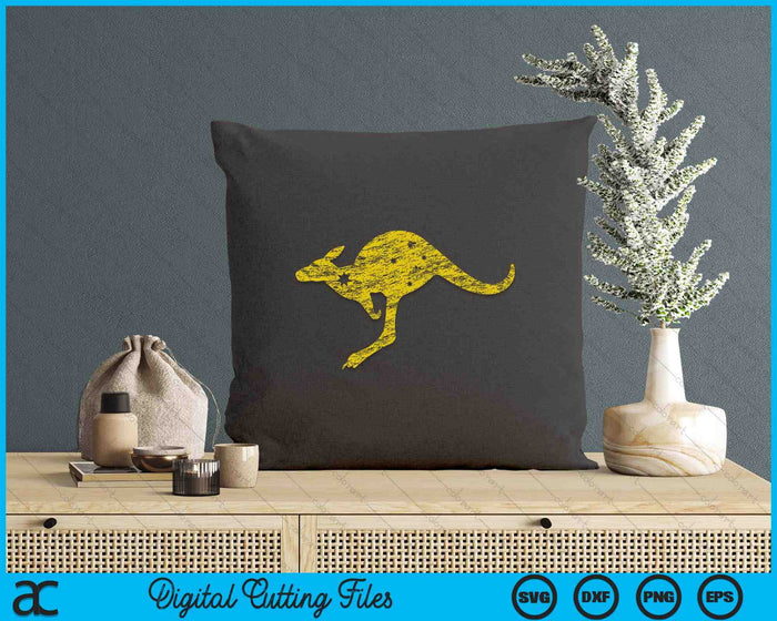 Australia Kangaroo Aussie Roo Flag Goundel Sports Military SVG PNG Digital Printable Files