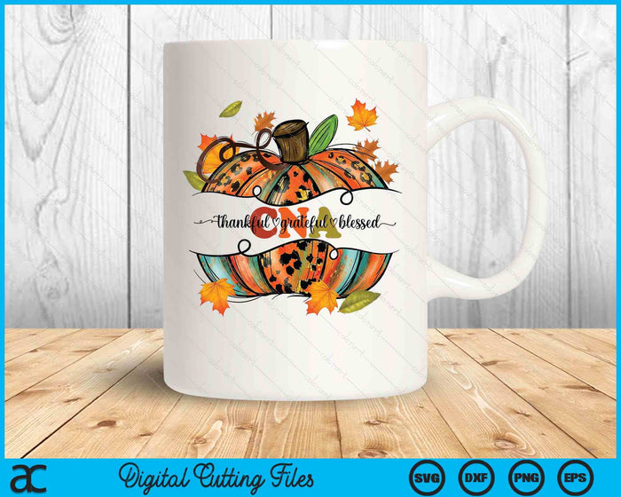 Autumn Fall Outfit Cna Thankful Grateful Blessed Pumpkin SVG PNG Digital Printable Files