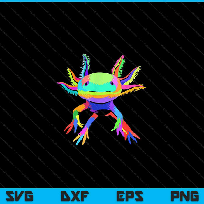 Axolotl pop art axolotl animal axolotl lover SVG cut file