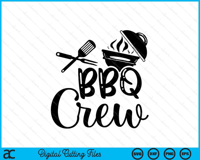 BBQ Crew Barbecue Master SVG PNG Digital Printable Files