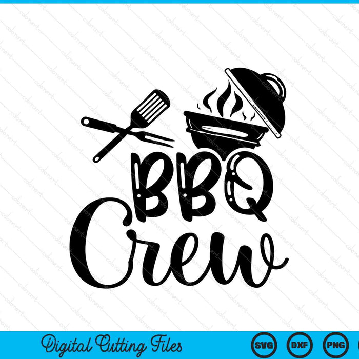 BBQ crew barbecue master SVG cut file