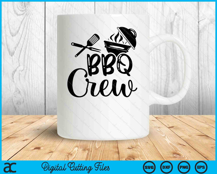 BBQ Crew Barbecue Master SVG PNG Digital Printable Files