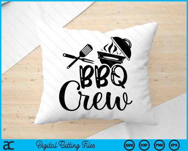 BBQ Crew Barbecue Master SVG PNG Digital Printable Files