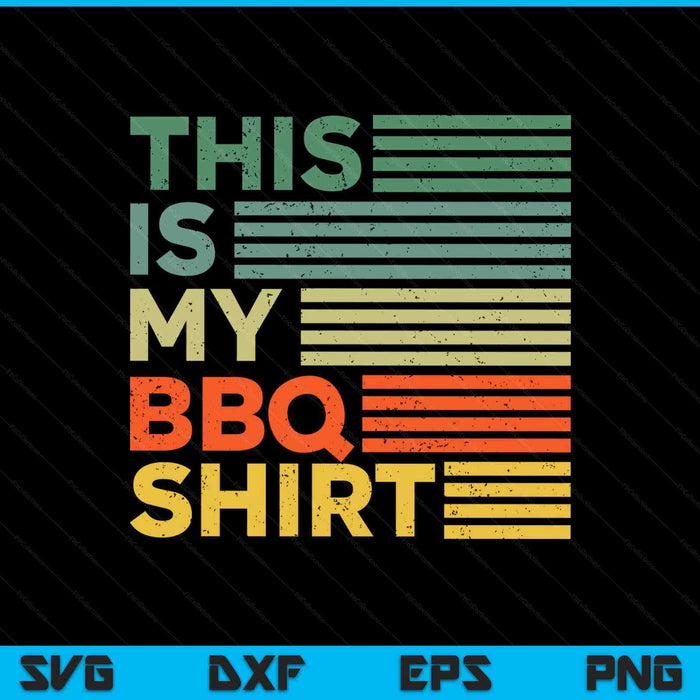 BBQ grill barbecue cooking this is my BBQ SVG cut file