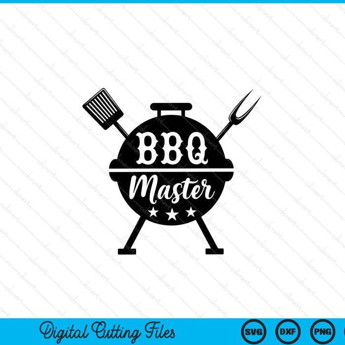 BBQ master SVG cut file