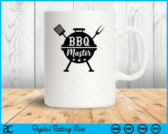 BBQ Master SVG PNG Digital Printable Files