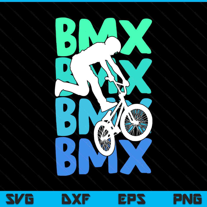 BMX bike bicycle stunt SVG cut file
